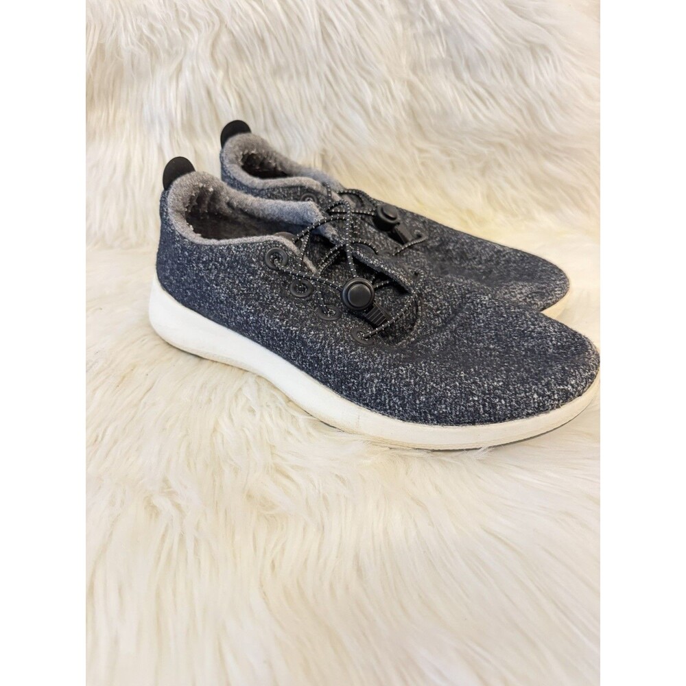 Allbirds Mens Merino Wool Runners 0420 NV1 Grey Running Shoes Sneakers Size 9